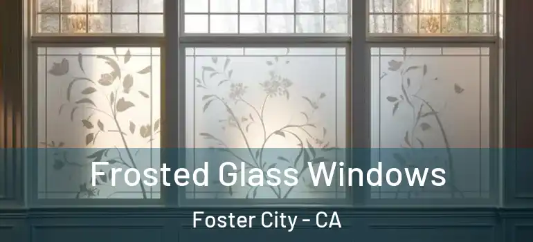  Frosted Glass Windows Foster City - CA