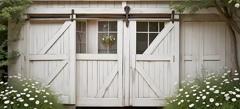 Rear Barn Door Repair in Foster City, CA
