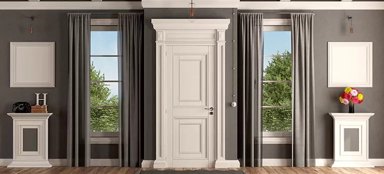 Removable Center Door Mullion in Foster City, CA