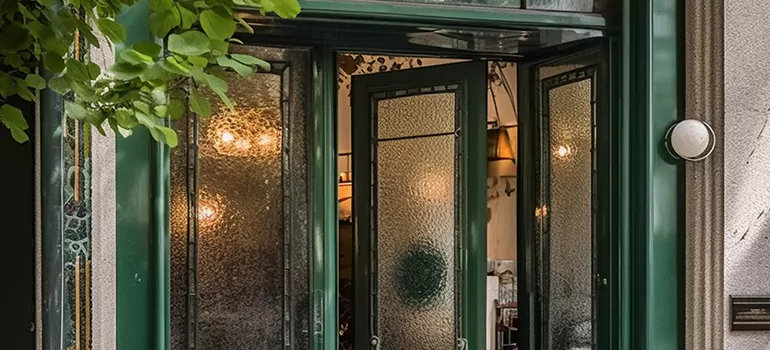 Frosted Pantry Door in Foster City, CA