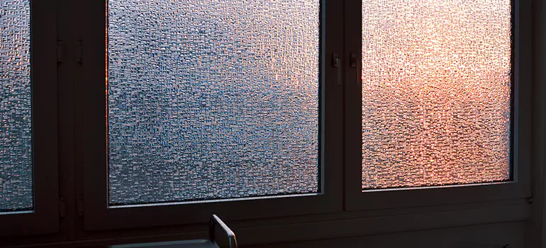 Frosted Glass Window Replacement in Foster City, CA