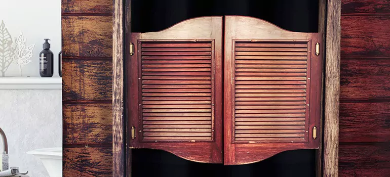 Installing Saloon Door Hinges in Foster City, CA