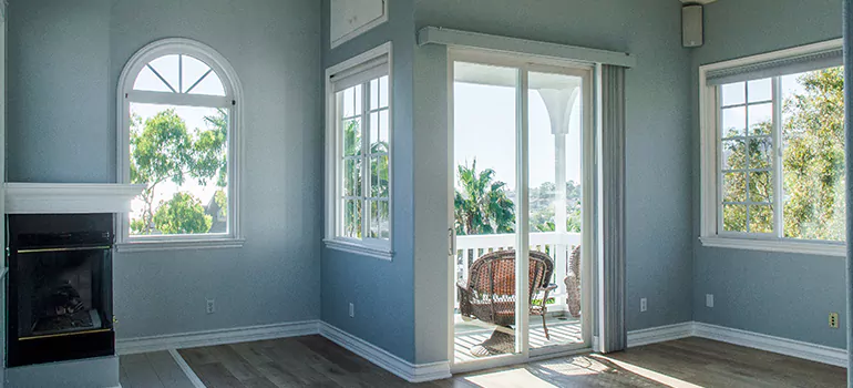 Tempered Glass Sliding Door inFoster City, CA