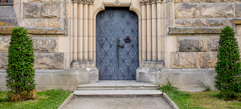 Traditional Double Front Doors in Foster City, CA