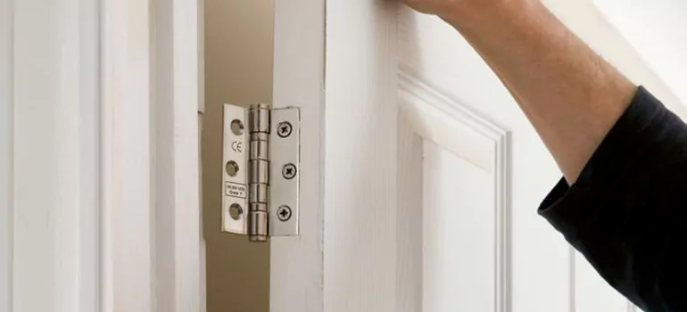 Bathroom Stall Door Hinge Repair in Foster City, CA