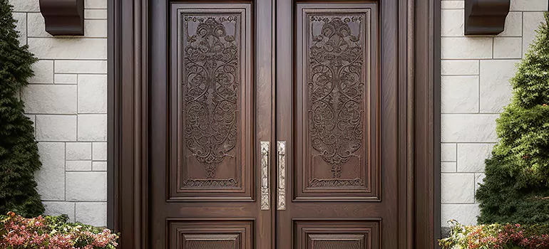 Double Front Doors in Foster City, CA