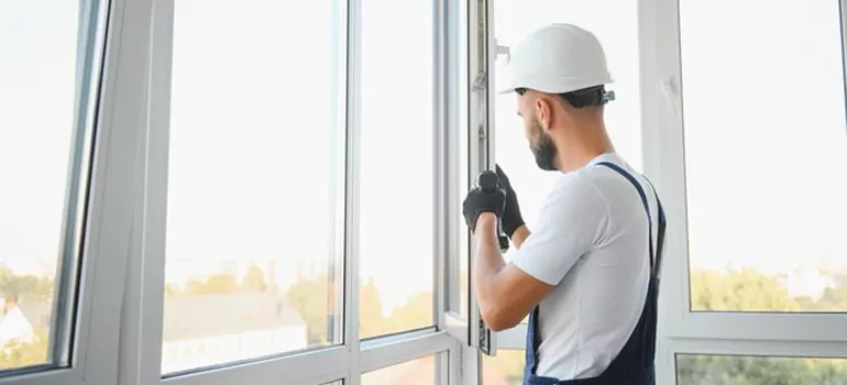 Custom Lever Windows Installation in Foster City, CA