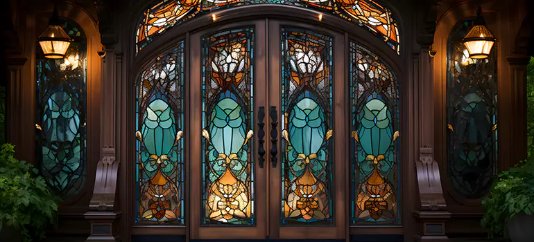 Wrought Iron Storm Door in Foster City, CA